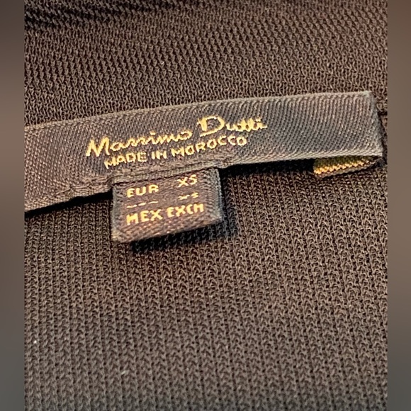 Mossimo Dutti Black Wrap Dress - Picture 7 of 7